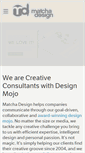 Mobile Screenshot of matchadesign.com